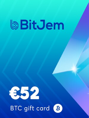 BitJem Crypto Gift Card Bitcoin 52 EUR - BitJem Key - 0