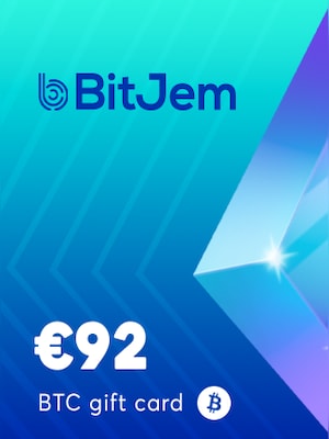 BitJem Crypto Gift Card Bitcoin 92 EUR - BitJem Key - 0