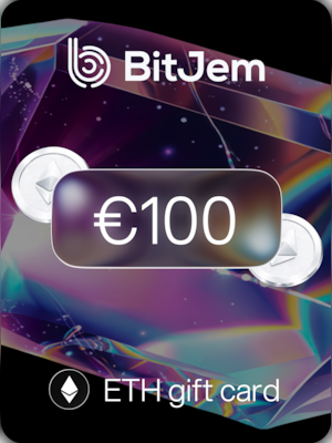 BitJem Crypto Gift Card ETH 100 EUR - BitJem Key - 0