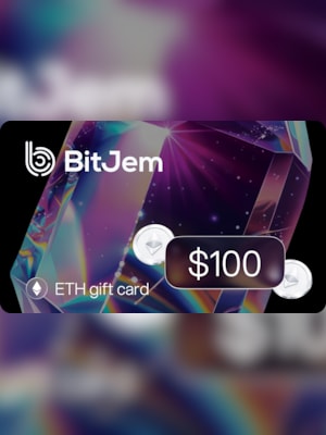 BitJem Crypto Gift Card ETH 100 USD - BitJem Key - 2