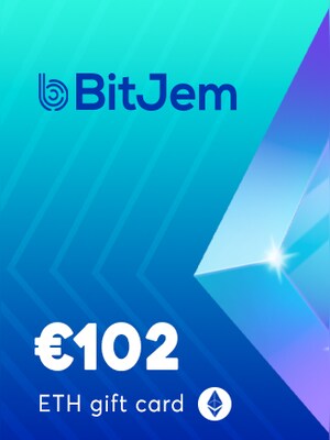 BitJem Crypto Gift Card ETH 102 EUR - BitJem Key - 0
