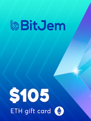 BitJem Crypto Gift Card ETH 105 USD - BitJem Key - 0