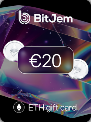 BitJem Crypto Gift Card ETH 20 EUR - BitJem Key - 0