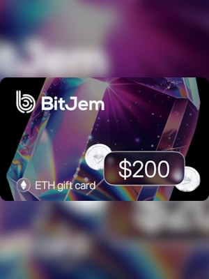 BitJem Crypto Gift Card ETH 200 USD - BitJem Key - 2