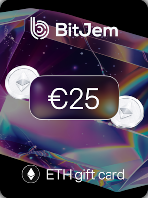 BitJem Crypto Gift Card ETH 25 EUR - BitJem Key - 0