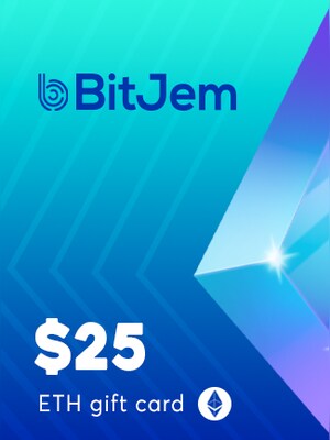 BitJem Crypto Gift Card ETH 25 USD - BitJem Key - 0