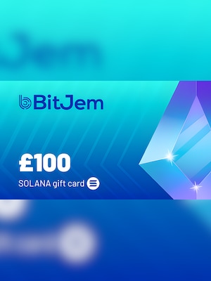 BitJem Crypto Gift Card SOL 100 GBP - BitJem Key - 2