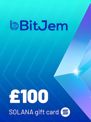 BitJem Crypto Gift Card SOL 100 GBP - BitJem Key - 0