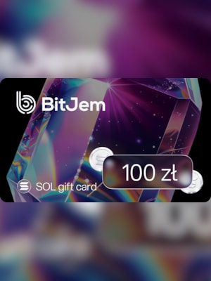 BitJem Crypto Gift Card SOL 100 PLN - BitJem Key - 2