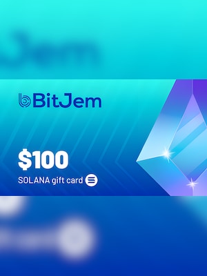 BitJem Crypto Gift Card SOL 100 USD - BitJem Key - 2