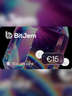 BitJem Crypto Gift Card SOL 15 EUR - BitJem Key - 2