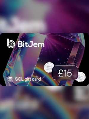 BitJem Crypto Gift Card SOL 15 GBP - BitJem Key - 2