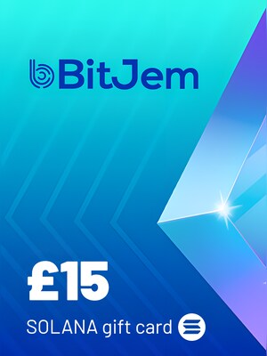 BitJem Crypto Gift Card SOL 15 GBP - BitJem Key - 0