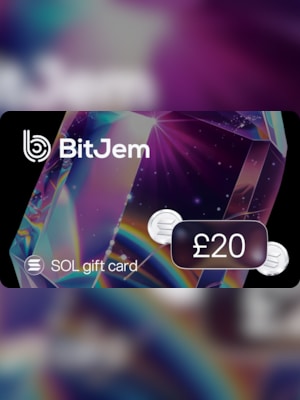 BitJem Crypto Gift Card SOL 20 GBP - BitJem Key - 2