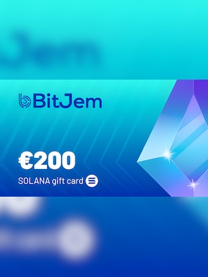 BitJem Crypto Gift Card SOL 200 EUR - BitJem Key - 2