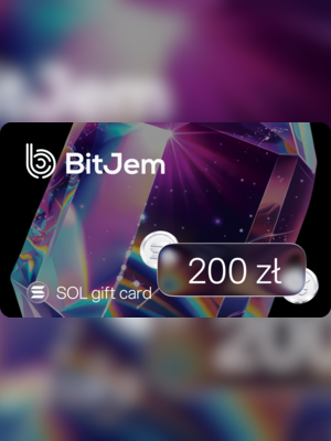 BitJem Crypto Gift Card SOL 200 PLN - BitJem Key - 2