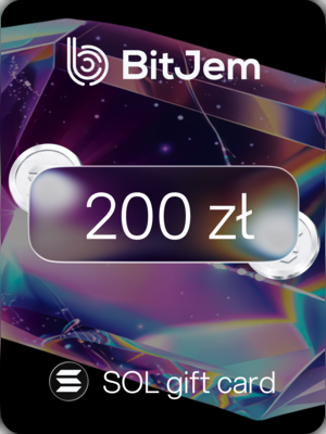 BitJem Crypto Gift Card SOL 200 PLN - BitJem Key - 0