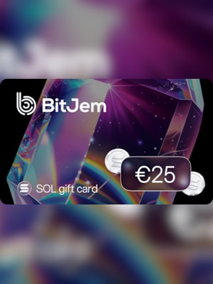 BitJem Crypto Gift Card SOL 25 EUR - BitJem Key - 2