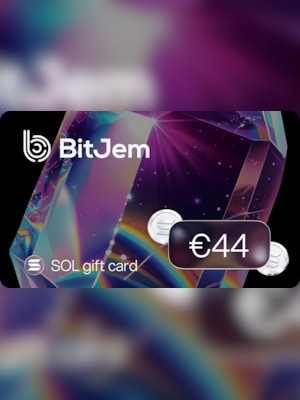 BitJem Crypto Gift Card SOL 44 EUR - BitJem Key - 2