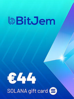 BitJem Crypto Gift Card SOL 44 EUR - BitJem Key - 0