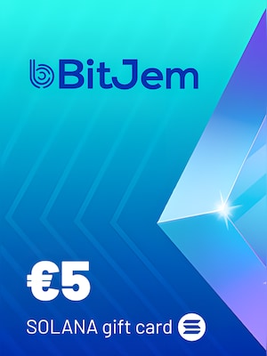 BitJem Crypto Gift Card SOL 5 EUR - BitJem Key - 0
