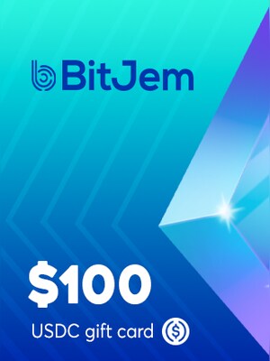 BitJem Crypto Gift Card USDC 100 USD - BitJem Key - 0