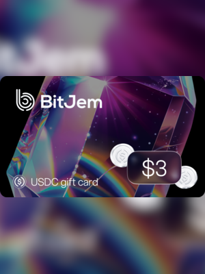 BitJem Crypto Gift Card USDC 3 USD - BitJem Key - 2