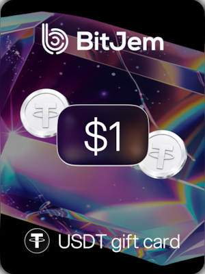 BitJem Crypto Gift Card USDT 1 USD - BitJem Key - 0