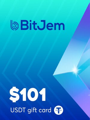 BitJem Crypto Gift Card USDT 101 USD - BitJem Key - 0