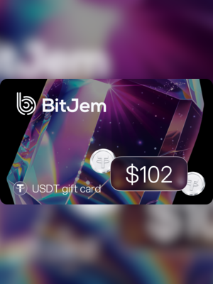 BitJem Crypto Gift Card USDT 102 USD - BitJem Key - 2