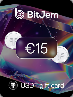 BitJem Crypto Gift Card USDT 15 EUR - BitJem Key - 0