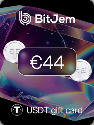 BitJem Crypto Gift Card USDT 44 EUR - BitJem Key - 0