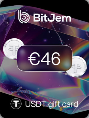 BitJem Crypto Gift Card USDT 46 EUR - BitJem Key - 0