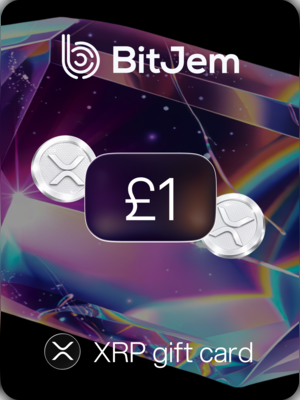 BitJem Crypto Gift Card (XRP) 107 GBP - BitJem Key - 0