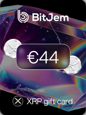 BitJem Crypto Gift Card (XRP) 44 EUR - BitJem Key - 0