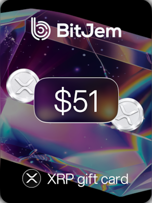 BitJem Crypto Gift Card (XRP) 51 USD - BitJem Key - 0