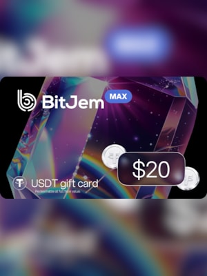BitJem MAX Crypto Gift Card (USDT) 20 USD  - BitJem Key - 2