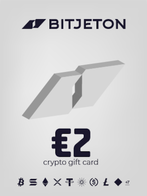 BitJeton Crypto Gift Card 2 EUR - BitJeton Key - GLOBAL - 0