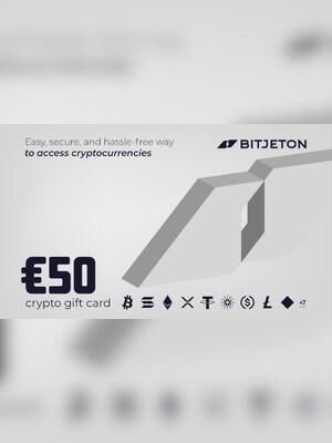 BitJeton Crypto Gift Card 50 EUR - BitJeton Key - GLOBAL - 2