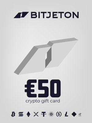 BitJeton Crypto Gift Card 50 EUR - BitJeton Key - GLOBAL - 0