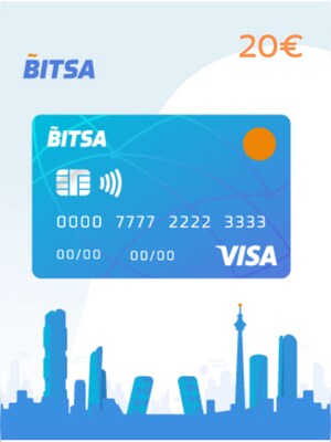 BITSA CARD 20 EUR - Bitsa Key - PORTUGAL - 0