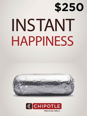 Chipotle Gift Card 250 USD - Chipotle Key - UNITED STATES - 0