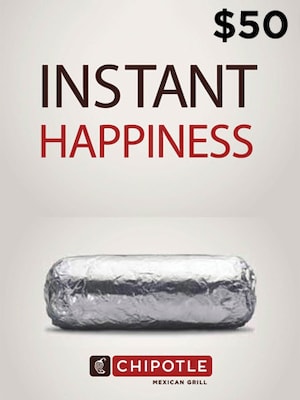 Chipotle Gift Card 50 USD - Chipotle Key - UNITED STATES - 0