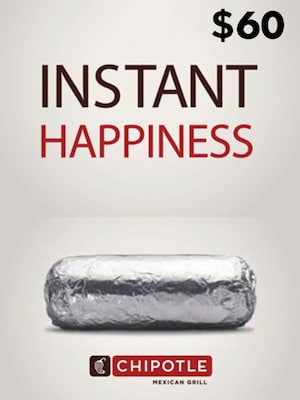 Chipotle Gift Card 60 USD - Key - UNITED STATES - 0