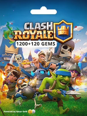 Clash Royale 1200 + 120 Gems - Mintroute Key - GLOBAL - 0