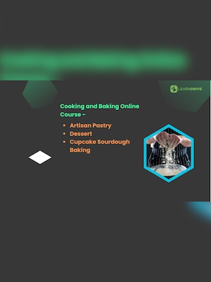 Cooking and Baking - Artisan Pastry, Dessert, Cupcake Sourdough Baking Online Course - LearnDrive Key - GLOBAL - 2