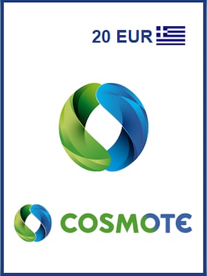 Cosmote Mobile Phone Card 20 EUR - Cosmote Key - GREECE - 0