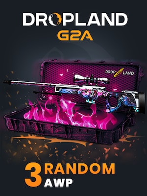 Counter Strike 2 RANDOM 3 CASE AWP SKIN - BY DROPLAND.NET Key - GLOBAL - 0