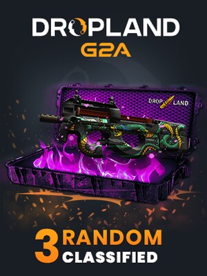Counter Strike 2 RANDOM 3 CASE CLASSIFIED - BY DROPLAND.NET Key - GLOBAL - 0
