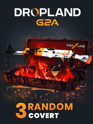 Counter Strike 2 RANDOM 3 CASE COVERT SKIN - BY DROPLAND.NET Key - GLOBAL - 0